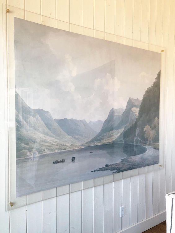 大型亚克力框架示例